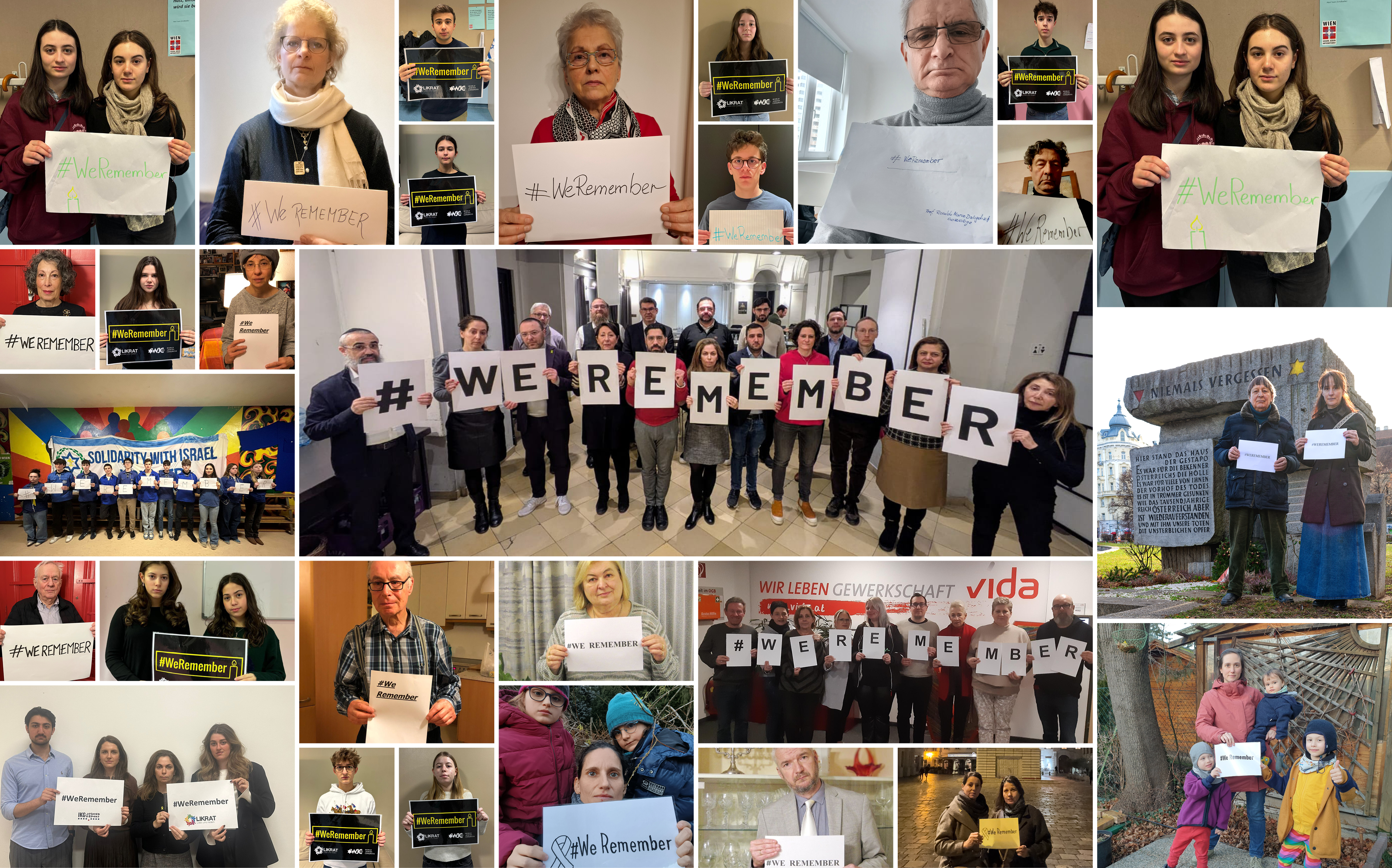 2025 01 27 collage #weremember